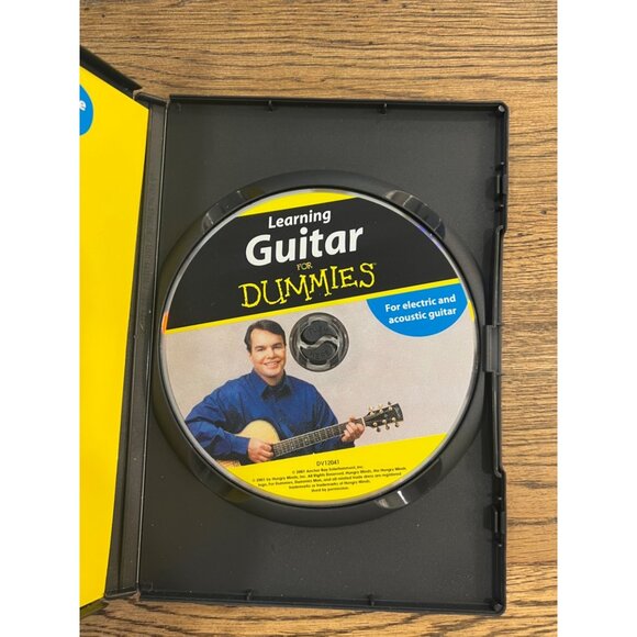 Learning Guitar For Dummies DVD By Jon Chappell Instructional Video - Picture 2 of 4